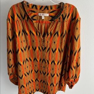Banana Republic graphic Patterned Blouse